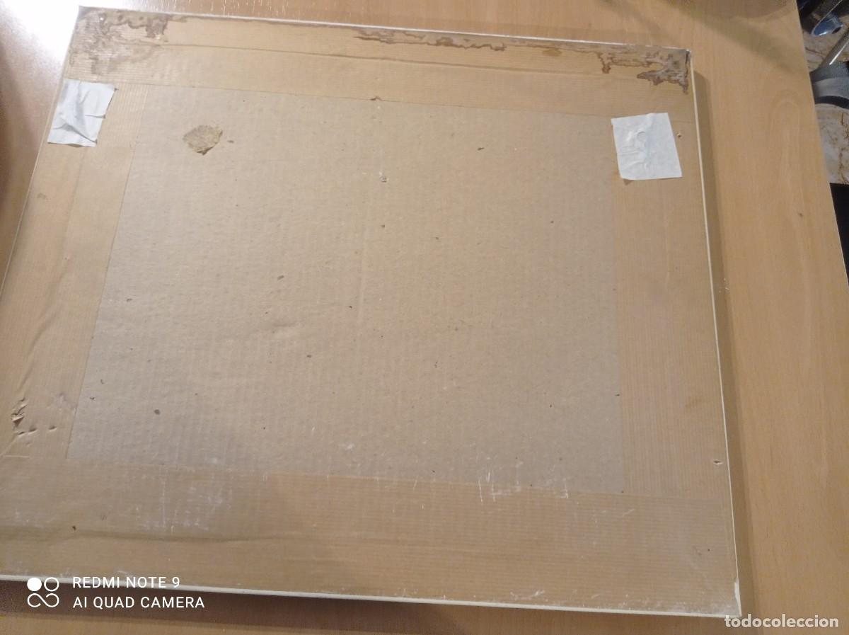 Otros objetos de arte: CUADRO BORDADO Y ENMARCADO CON CRISTAL - Foto 3