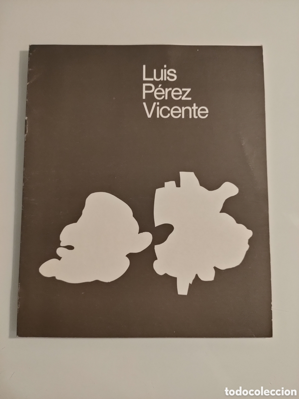 Otros objetos de arte: Folleto Luis P&eacute;rez Vicente. - Foto 1