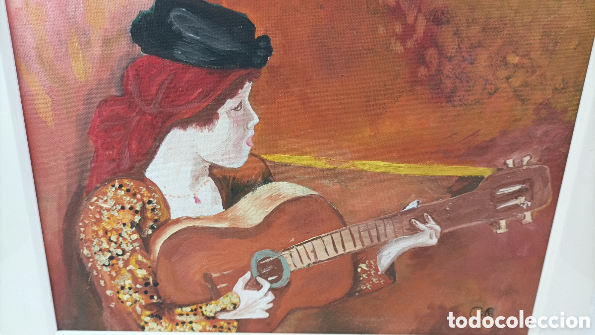Otros objetos de arte: Cuadro pintado sobre tabla - Foto 2