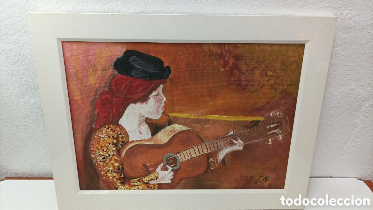 Otros objetos de arte: Cuadro pintado sobre tabla - Foto 5