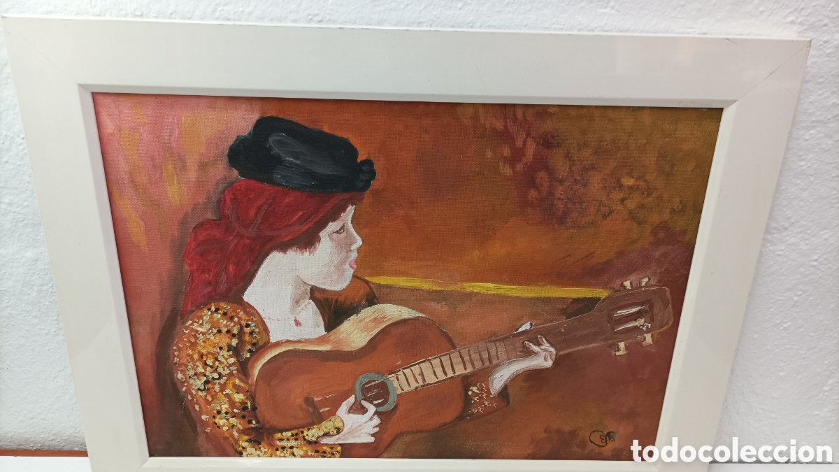 Otros objetos de arte: Cuadro pintado sobre tabla - Foto 1