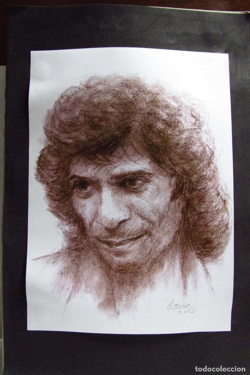 Otros objetos de arte: L&aacute;mina de Camar&oacute;n. A.Mu&ntilde;oz. 33,5x45,3cm - Foto 1