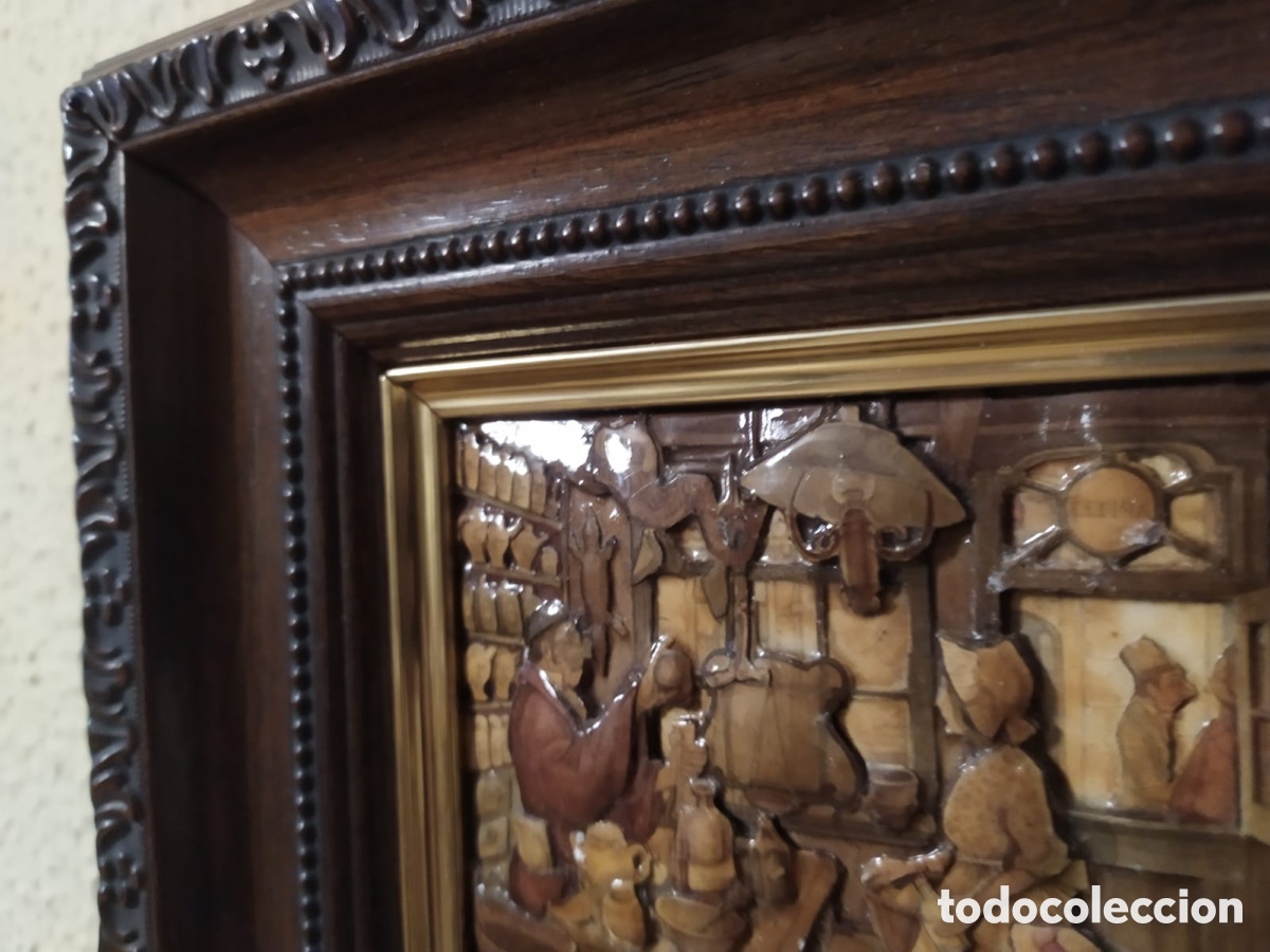 Otros objetos de arte: Cuadro 3D &rdquo;Tienda&rdquo; de Anton Pieck - Foto 5
