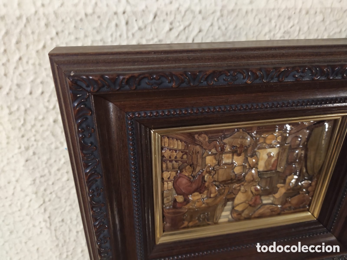 Otros objetos de arte: Cuadro 3D &rdquo;Tienda&rdquo; de Anton Pieck - Foto 7