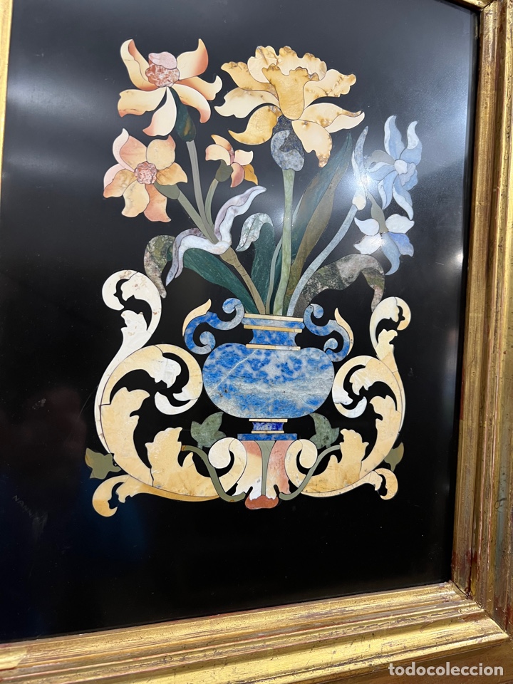 Otros objetos de arte: Mosaico florentino 2 cuadros - Foto 2