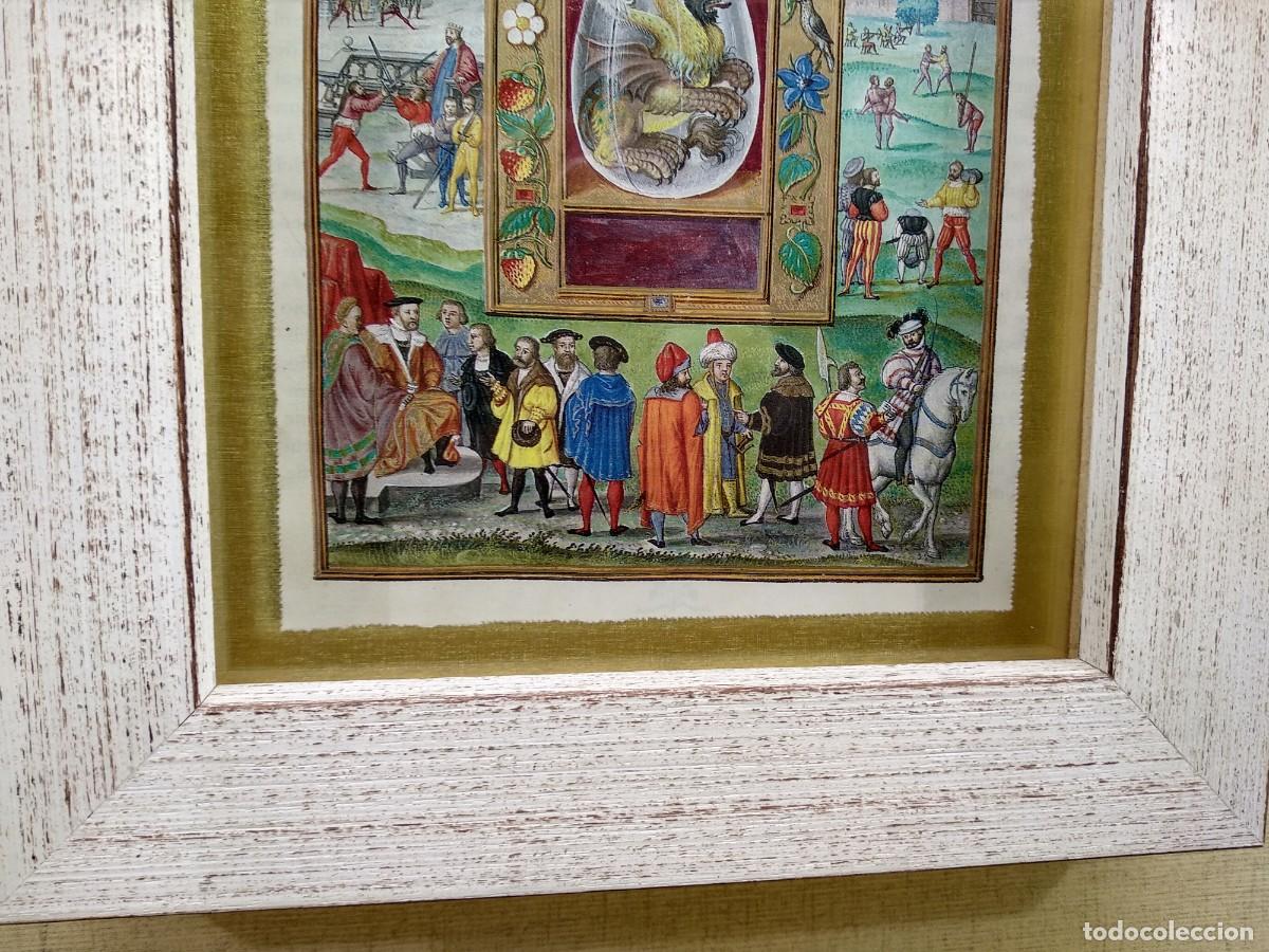 Otros objetos de arte: Cuadro lamina de catalogo de Moleiro del Splendor Solis - Foto 3