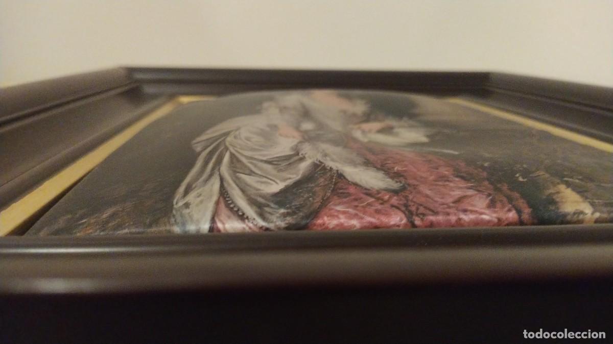 Otros objetos de arte: Cuadro damisela del barroco - Foto 2