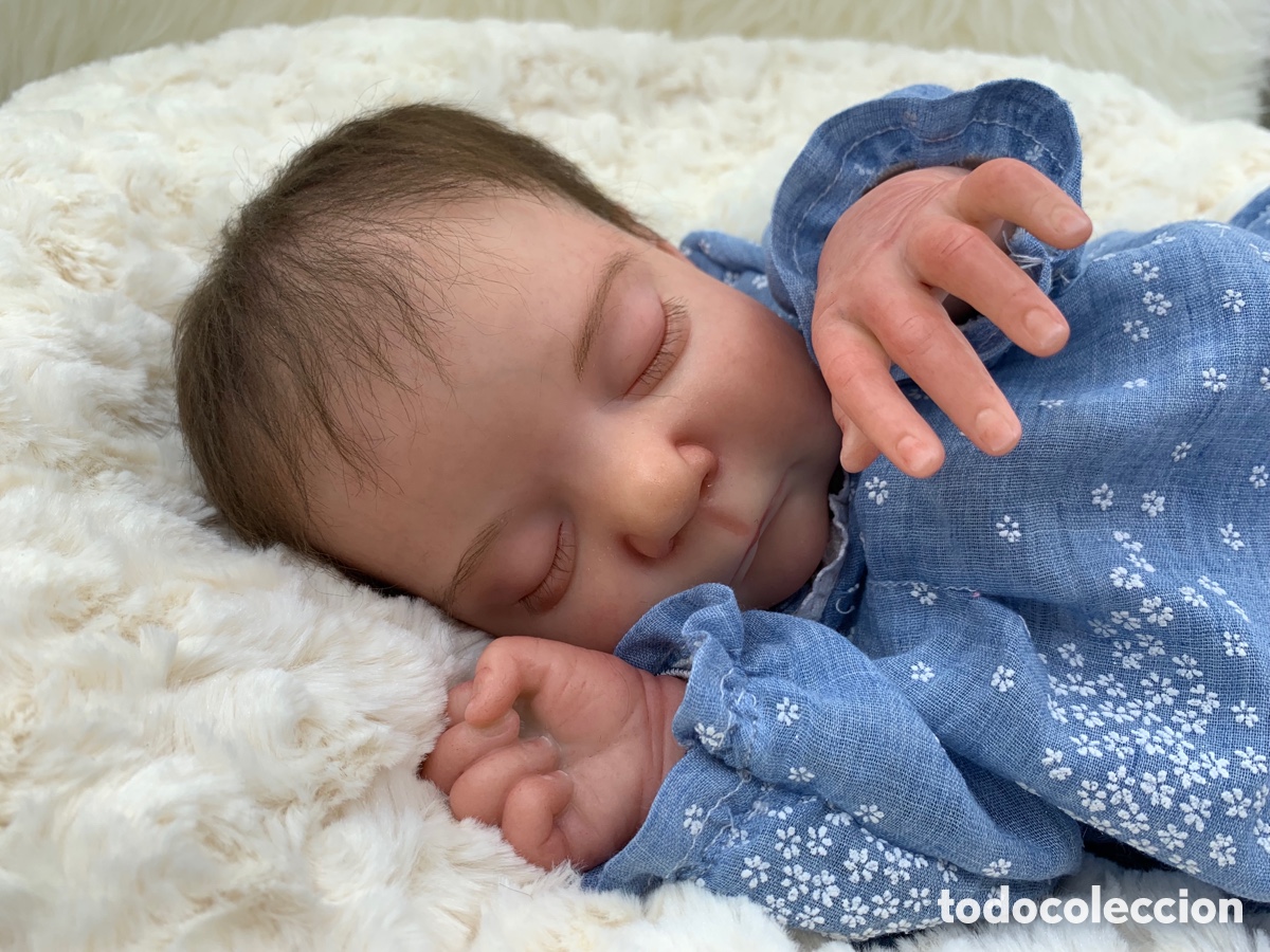 Otros objetos de arte: Bebe reborn nevaeh edici&oacute;n limitada - Foto 2