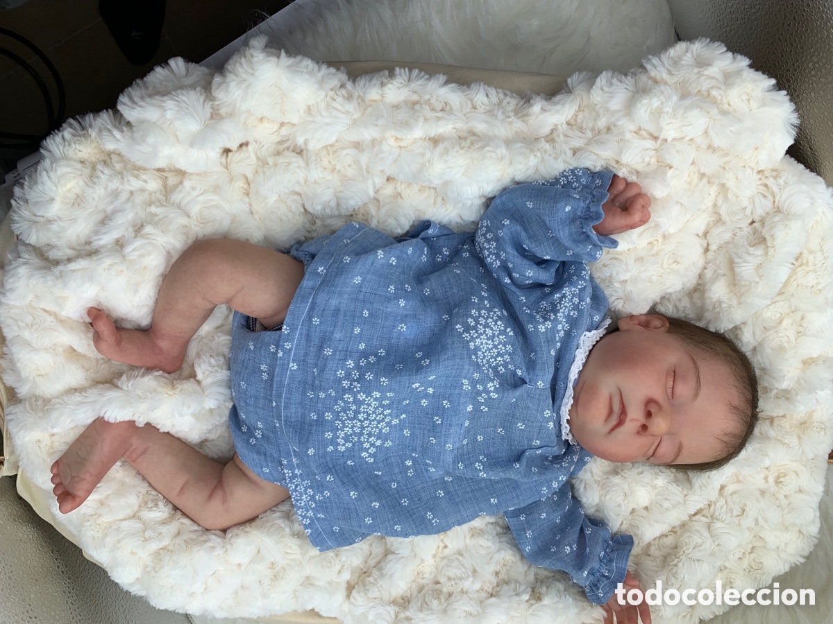 Otros objetos de arte: Bebe reborn nevaeh edici&oacute;n limitada - Foto 3