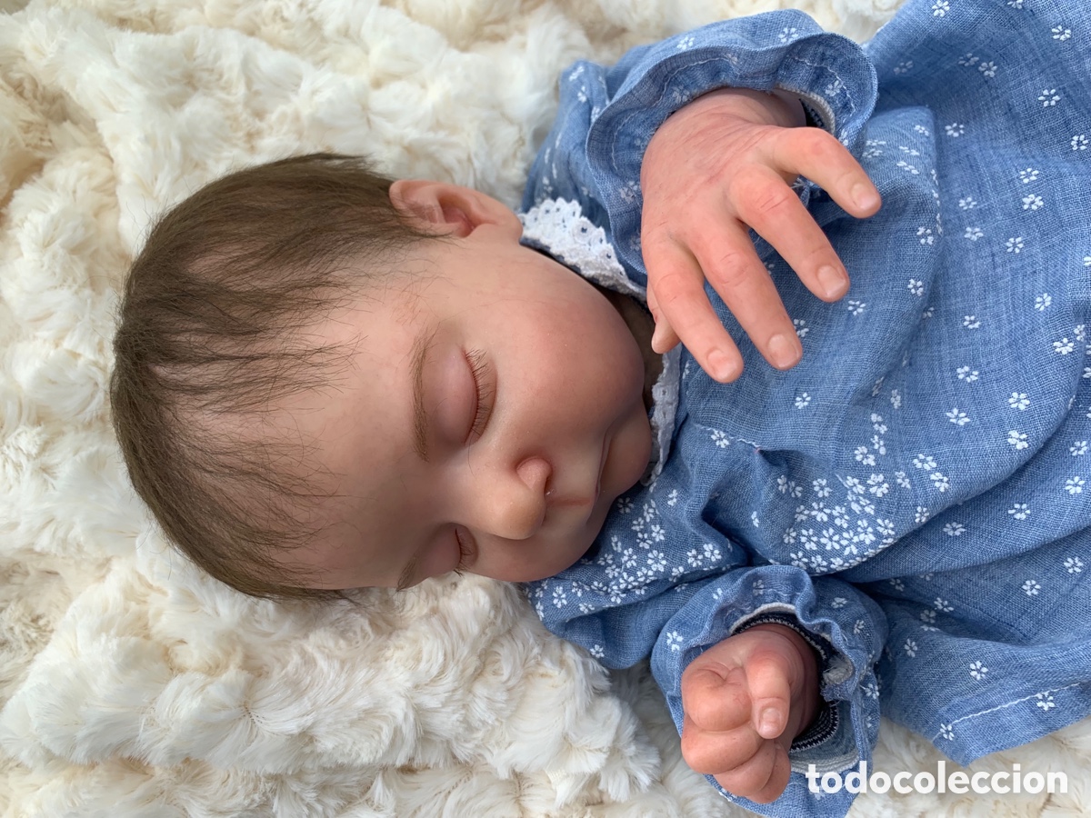 Otros objetos de arte: Bebe reborn nevaeh edici&oacute;n limitada - Foto 9