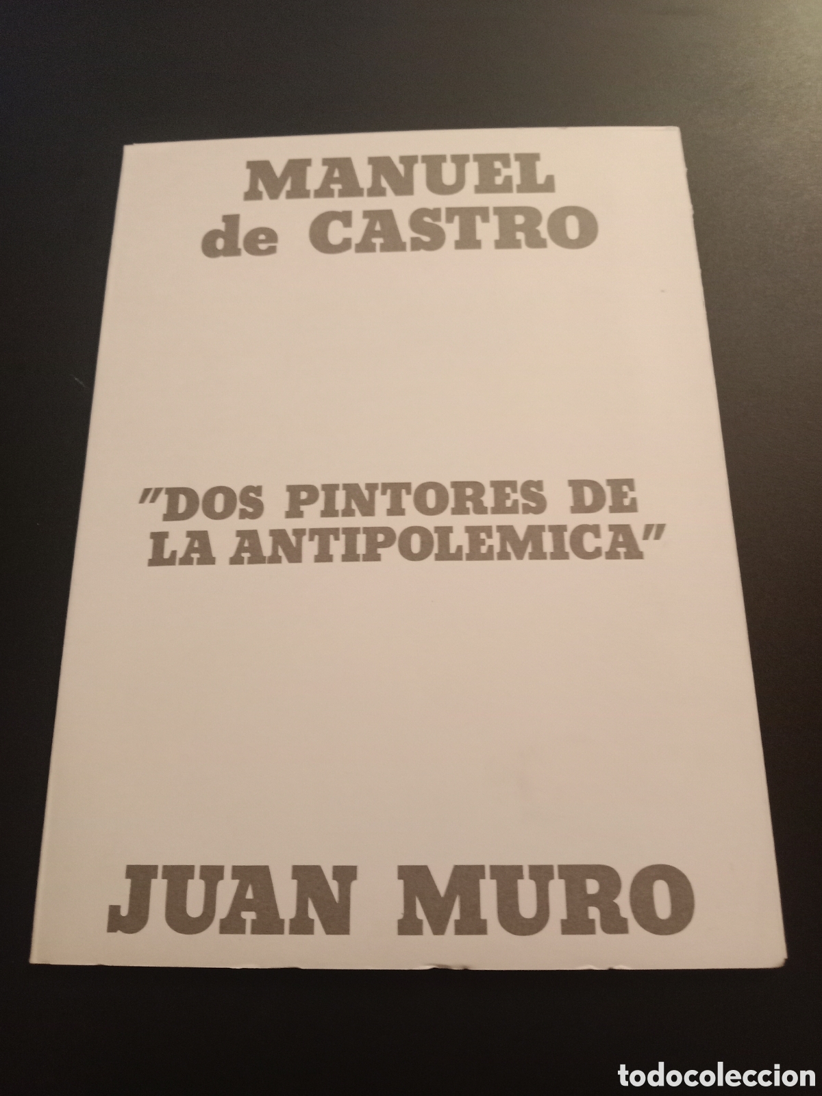 Otros objetos de arte: Manuel de Castro Juan Muro - Foto 1