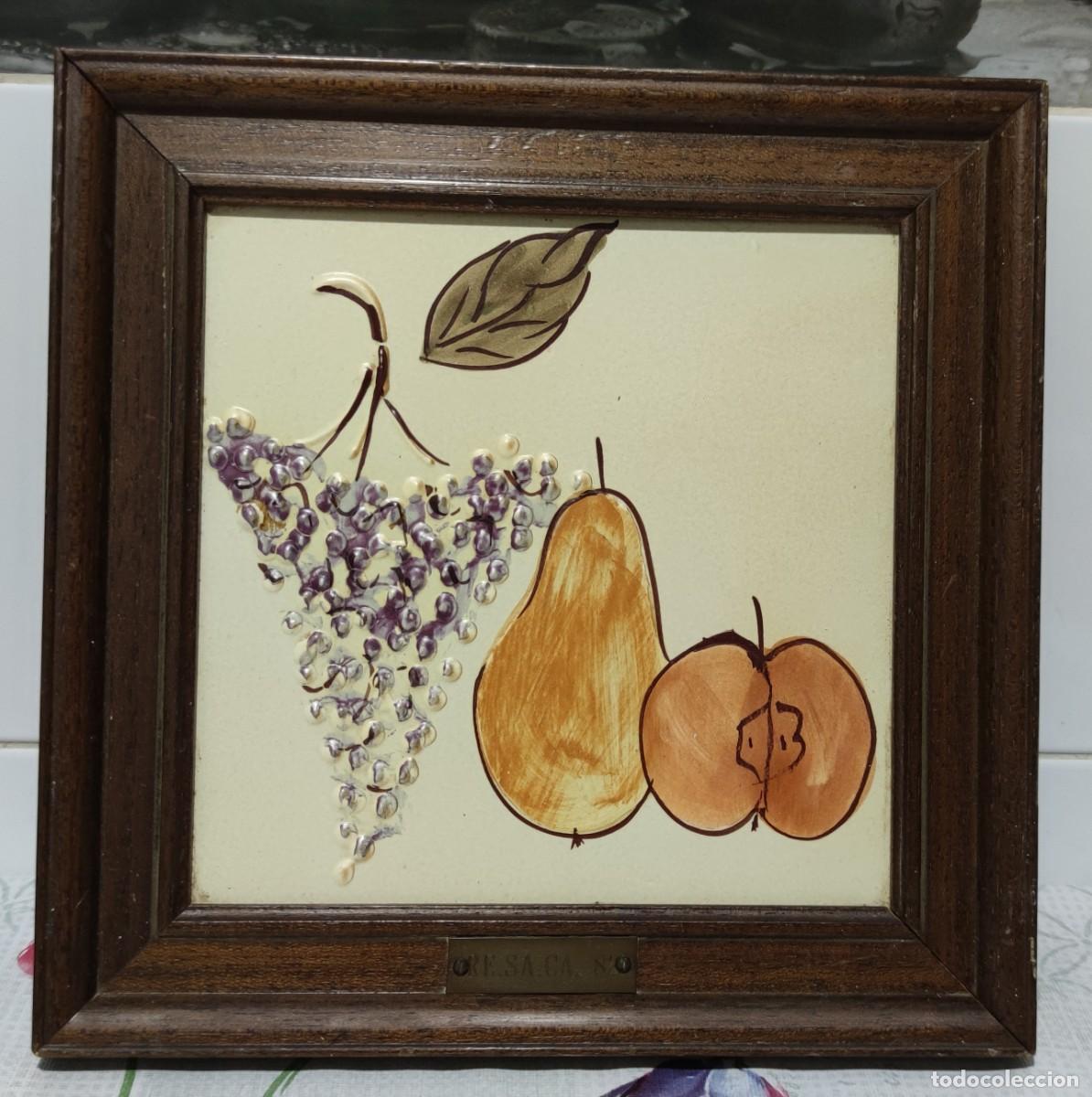 Otros objetos de arte: Pintura con escena bodeg&oacute;n - Foto 1