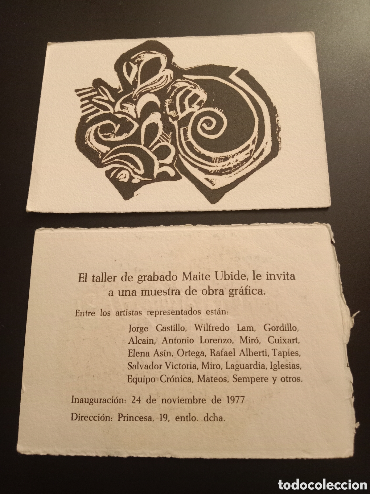 Otros objetos de arte: Maite Ubide Inauguraci&oacute;n - Foto 1