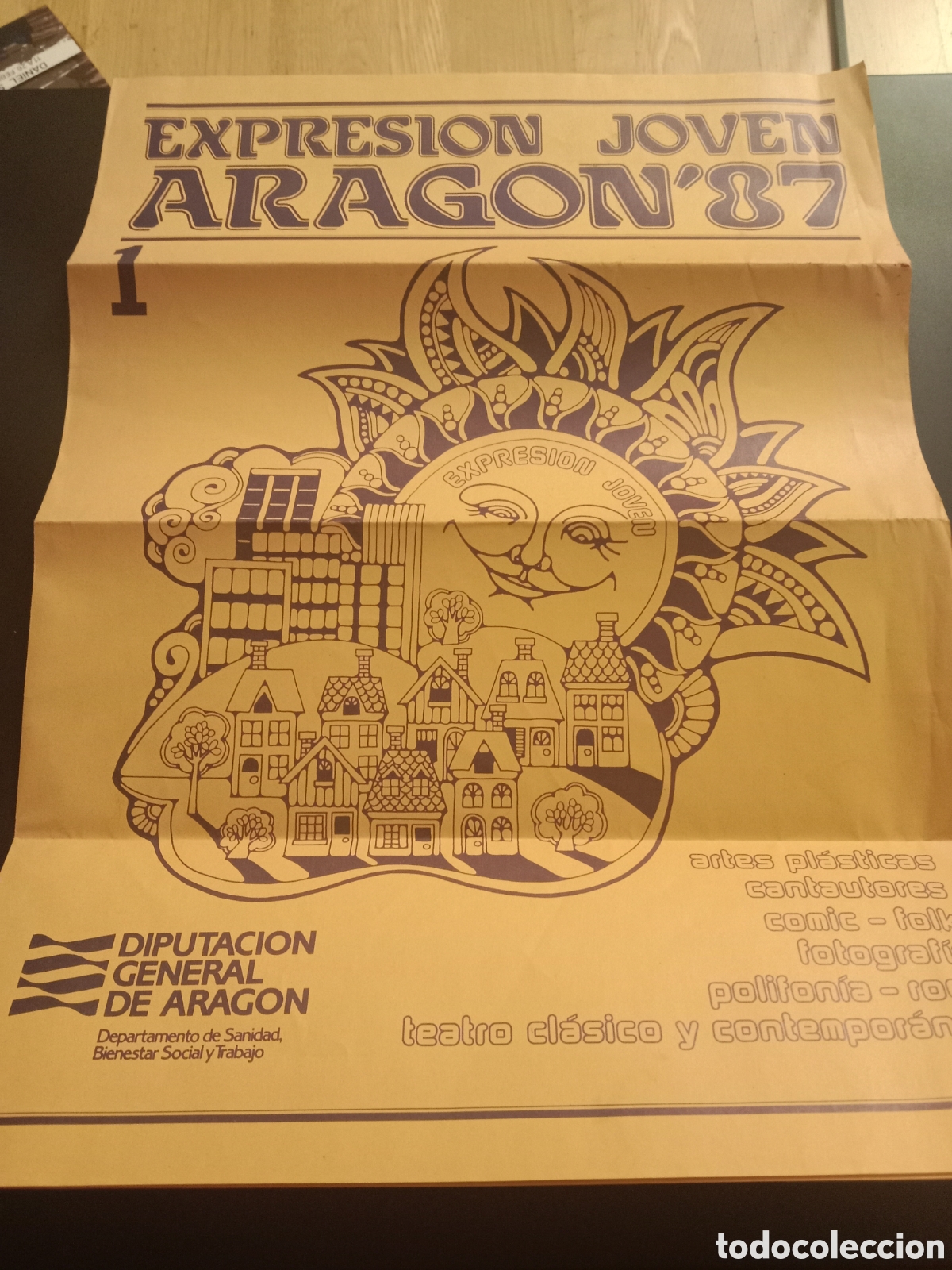 Otros objetos de arte: Expresi&oacute;n Joven Arag&oacute;n 1987 - Foto 1