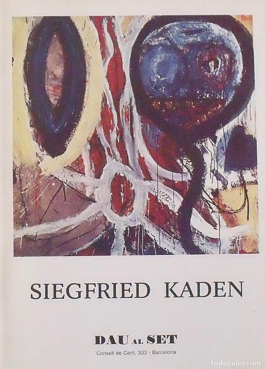 Otros objetos de arte: Siegfried Kaden. Dau al Set. 1984. Cuadr&iacute;ptico. 23x16 cm. - Foto 1