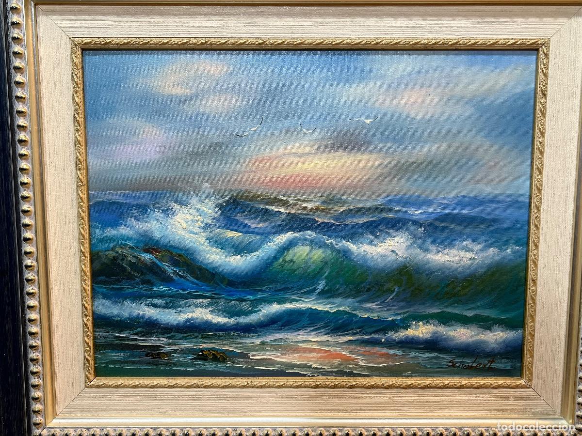Otros objetos de arte: -CUADRO OLEO SOBRE LIENZO - Foto 3