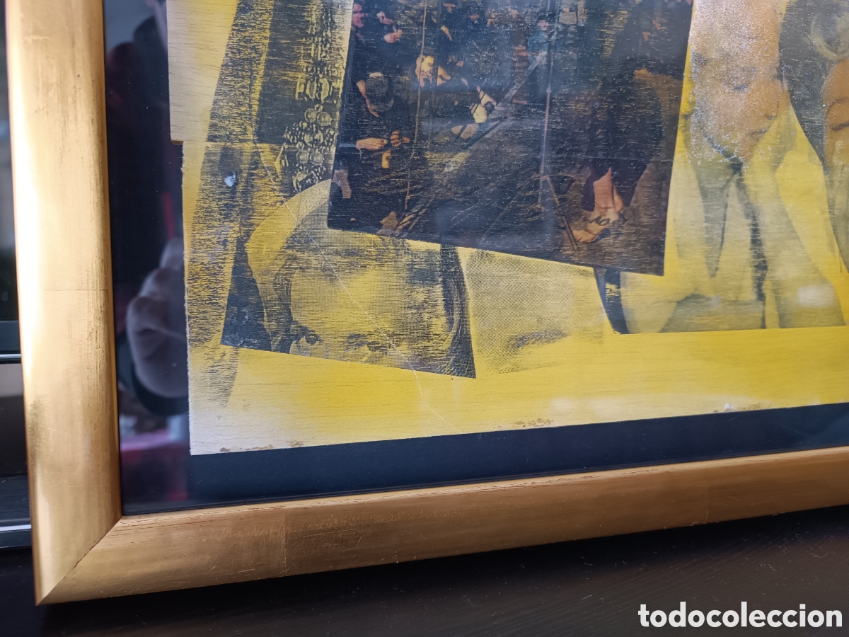 Otros objetos de arte: PIETRO PSAIER-MARILYN- ORIGINAL POP ART - Foto 5