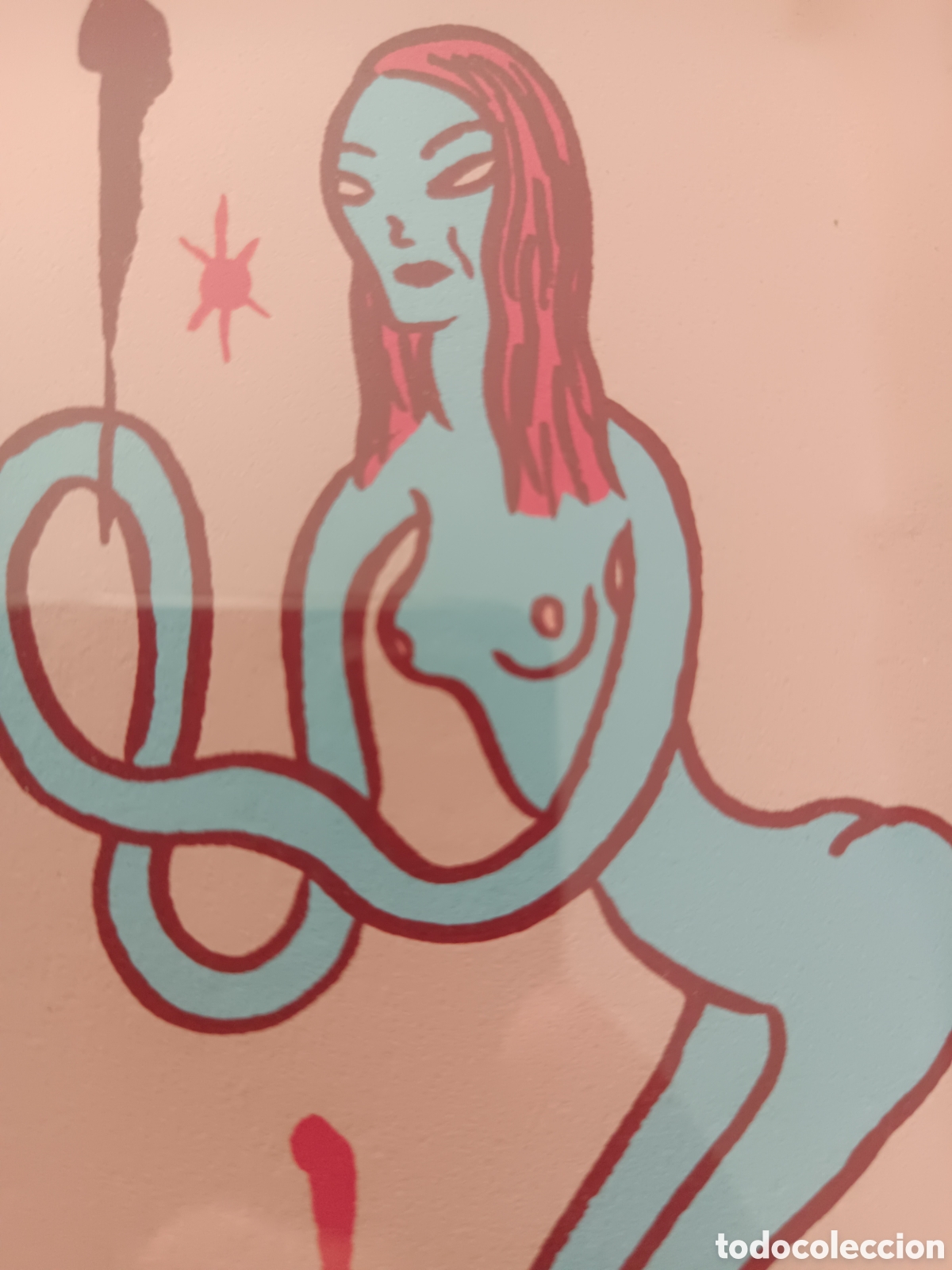 Otros objetos de arte: Gary baseman:Infinity Girl - 1. Print. 2004, Primera edici&oacute;n - Foto 2