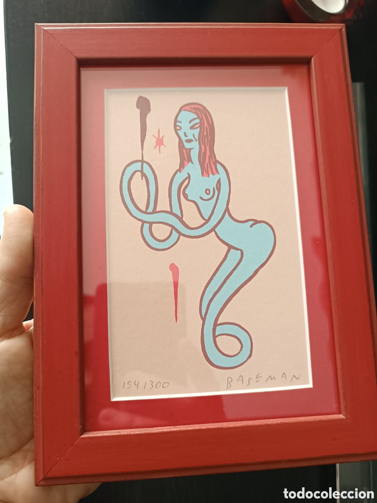 Otros objetos de arte: Gary baseman:Infinity Girl - 1. Print. 2004, Primera edici&oacute;n - Foto 1