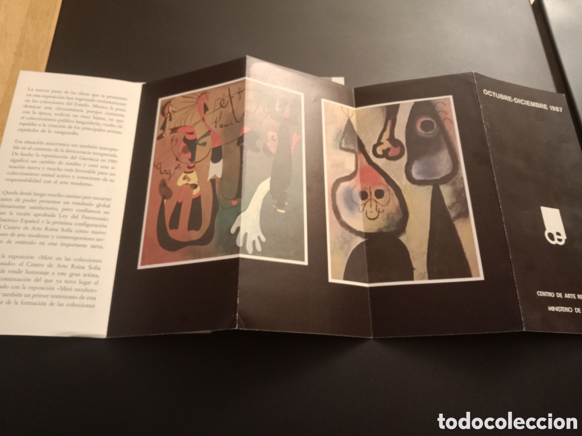 Otros objetos de arte: Joan Mir&oacute; Folletos - Foto 2