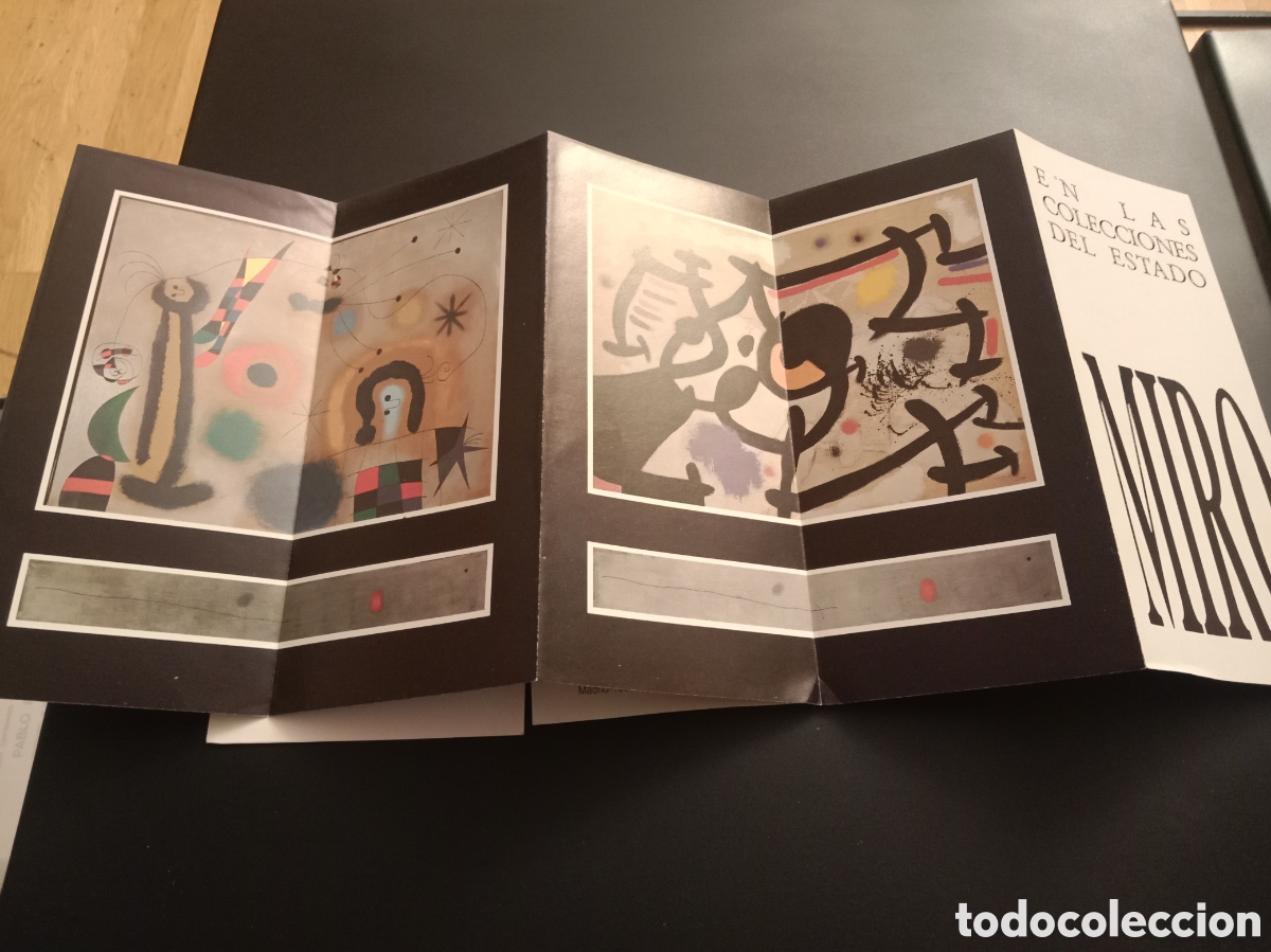 Otros objetos de arte: Joan Mir&oacute; Folletos - Foto 3