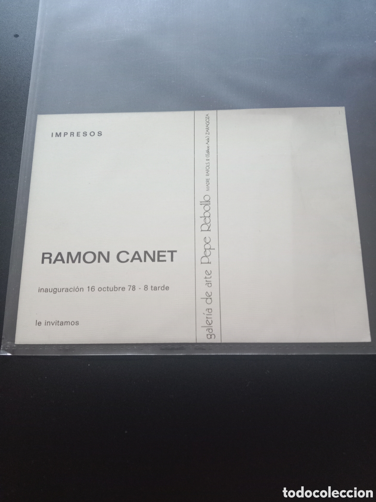 Otros objetos de arte: Ram&oacute;n Canet - Foto 2