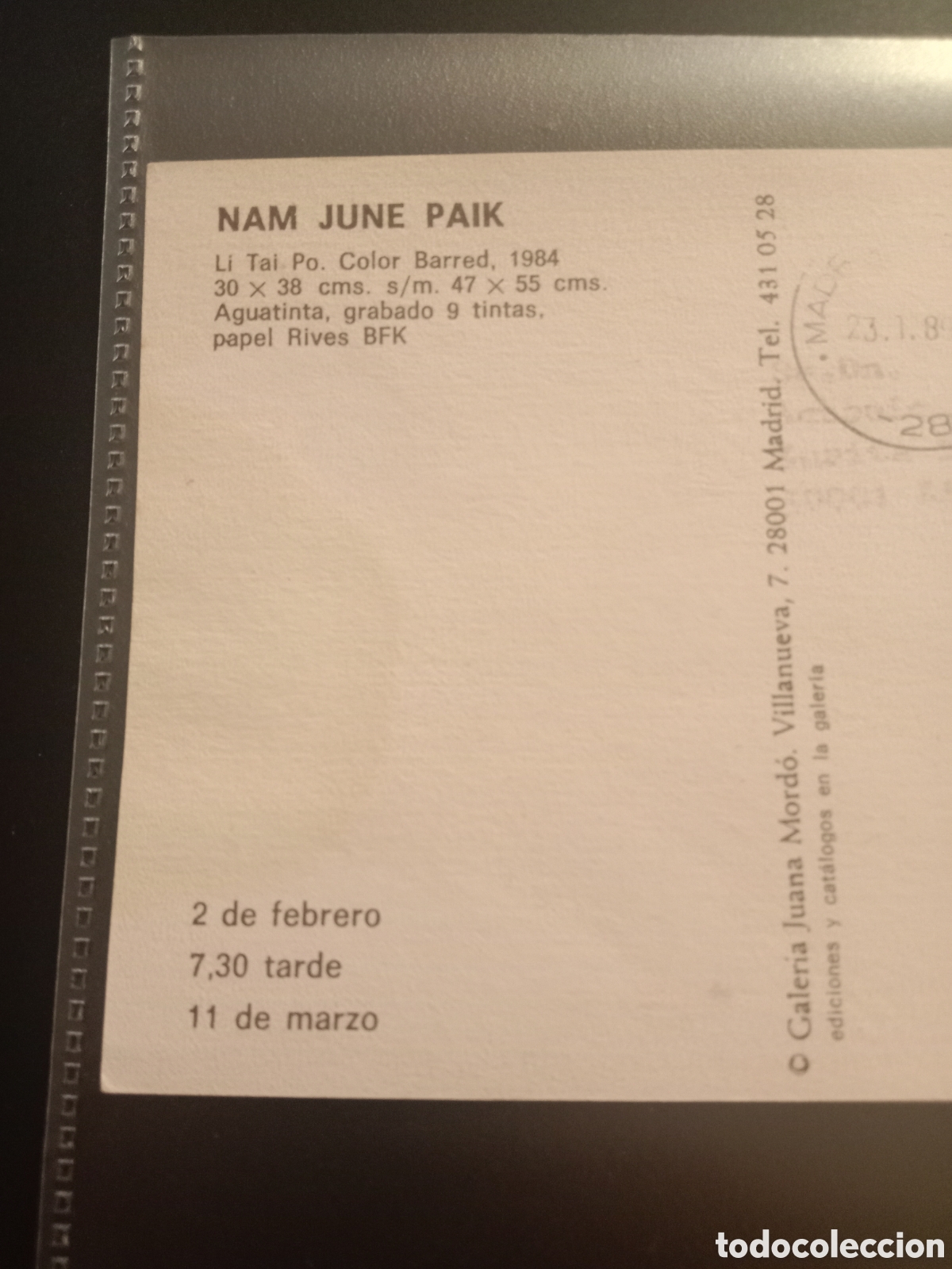 Otros objetos de arte: Nam June Paik - Foto 2