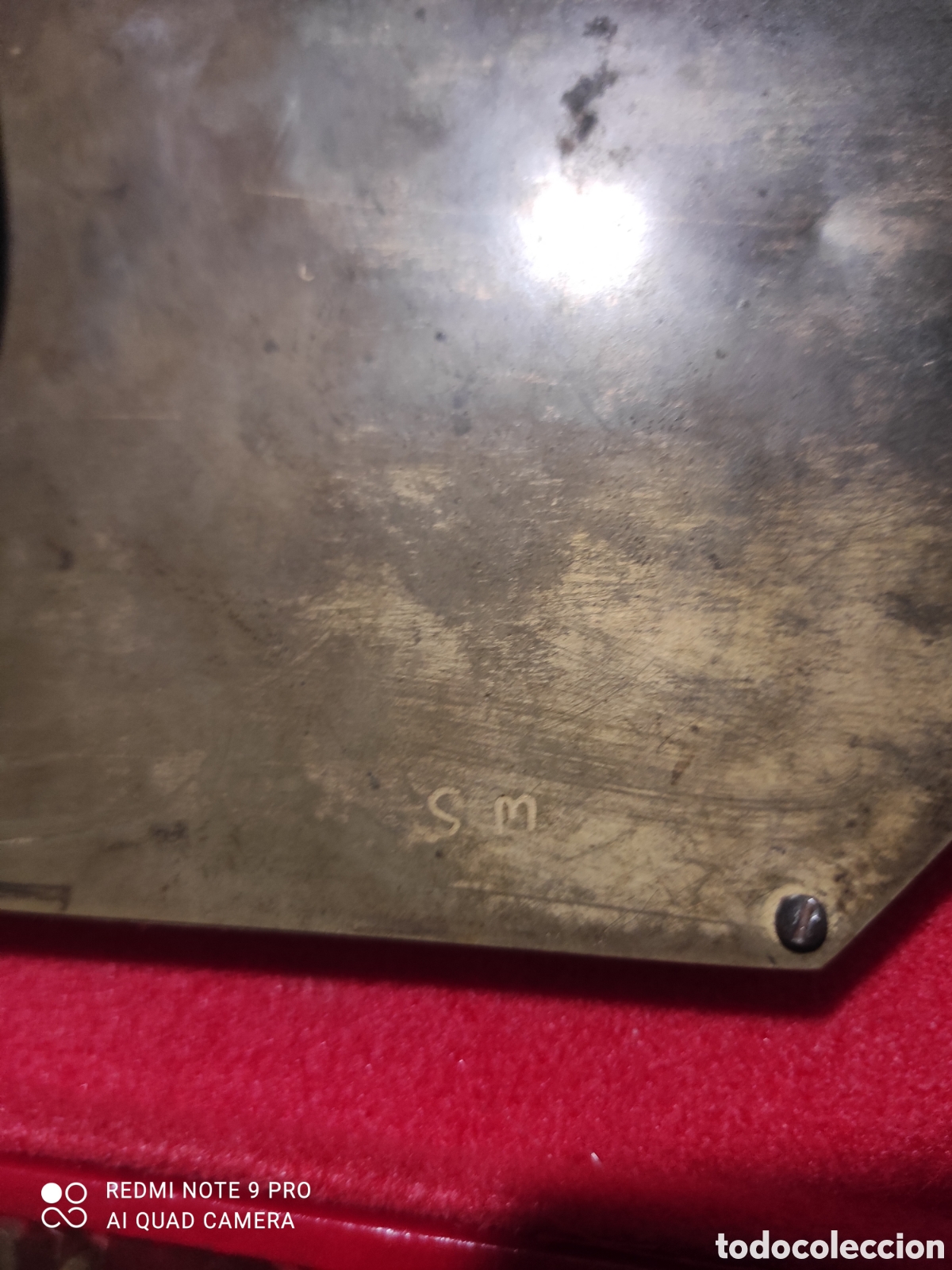 Otros objetos de arte: Placa de esmalte italiano s. XVIII sobre bronce - Foto 2