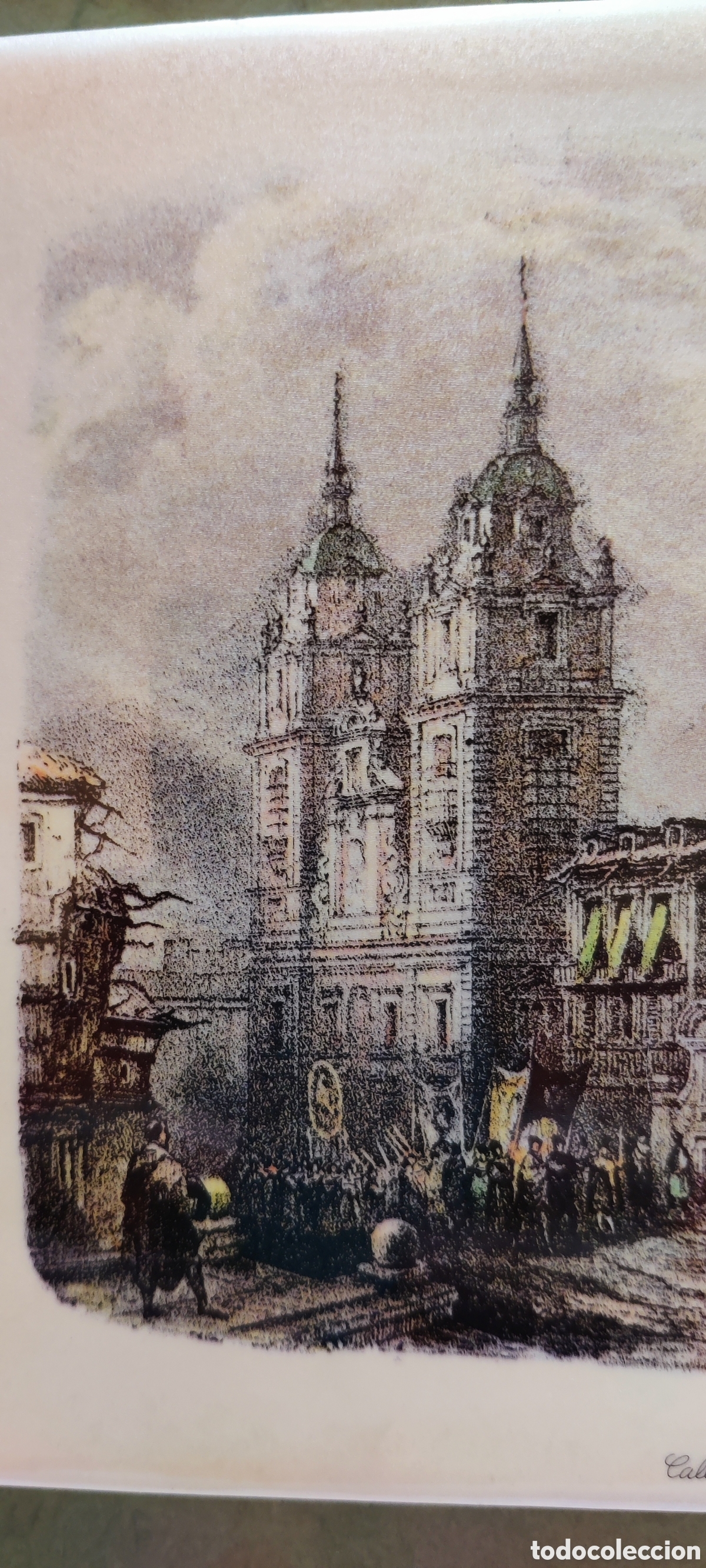 Otros objetos de arte: Cuadro azulejo Calle de San Bernardo - Madrid - Foto 2