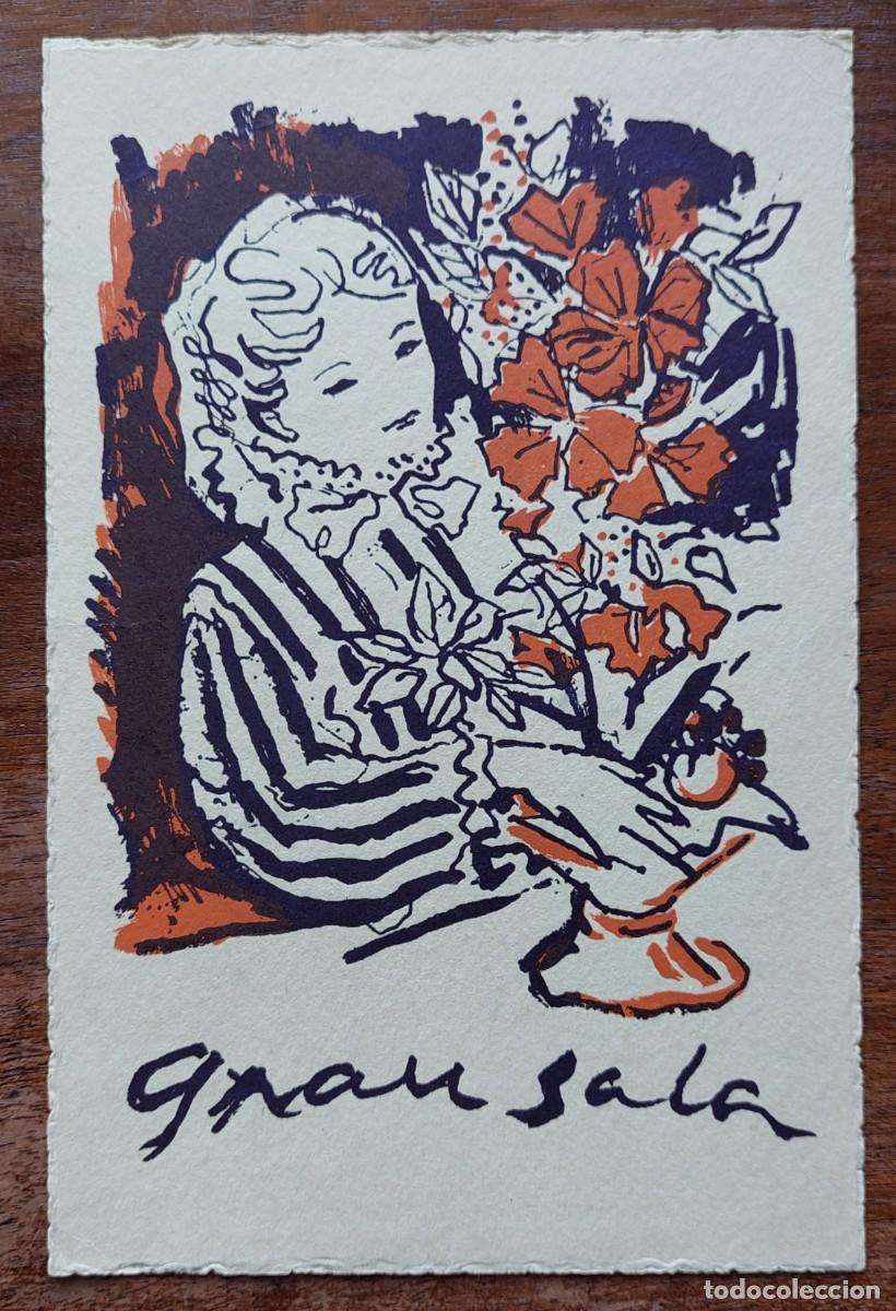 Otros objetos de arte: GRAU SALA EXPOSICION SALA ROVIRA 1954 - Foto 1