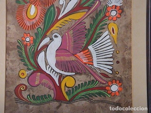 Otros objetos de arte: PAJAROS. ENMARCADO . CON CRISTAL - Foto 2