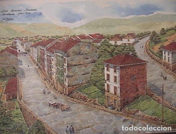 Otros objetos de arte: DOS CAMiNOS ,BASAURI. 1936 F.Hierro. - Foto 2