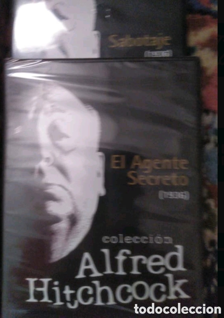 Otros objetos de arte: DVD pel&iacute;cula Hitchcock - Foto 4