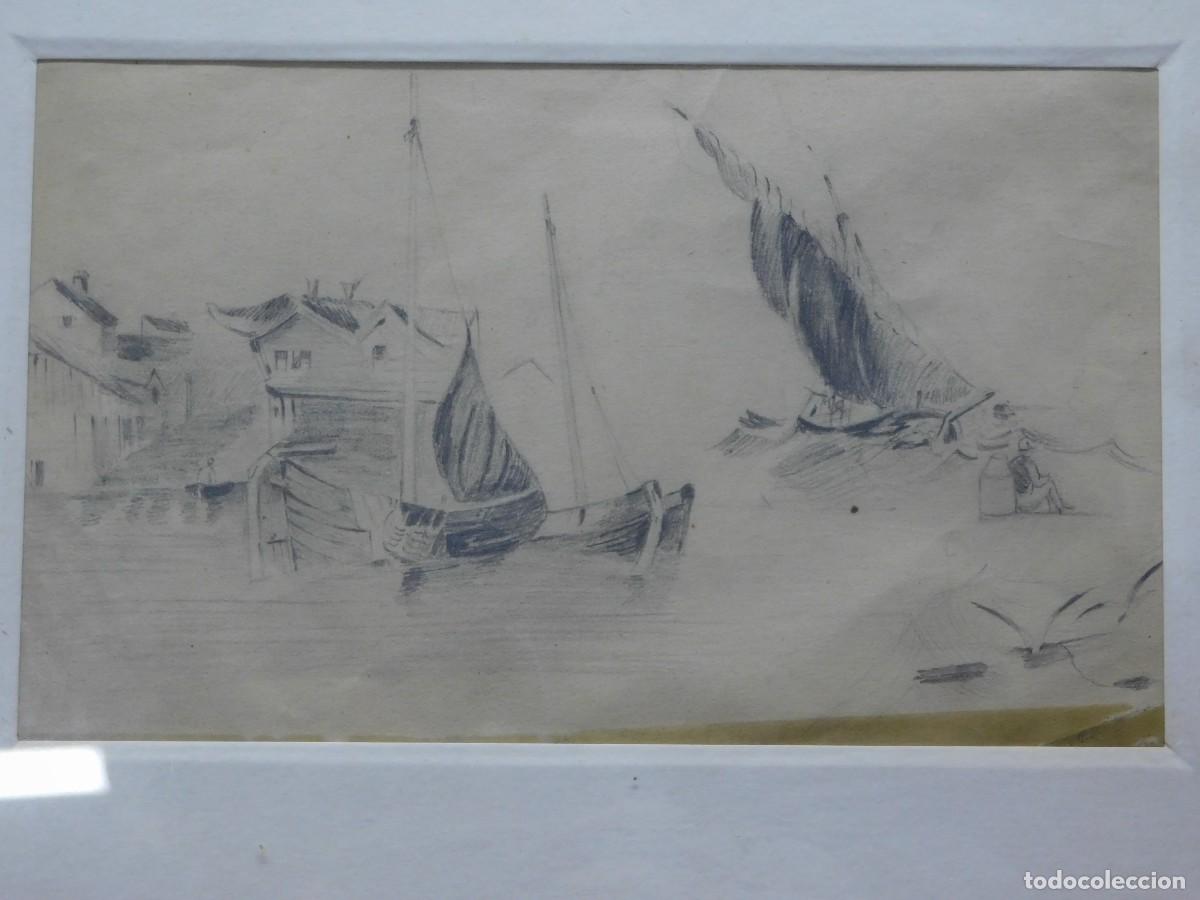 Otros objetos de arte: DIBUJO A L&Aacute;PIZ - MARINA - Foto 2