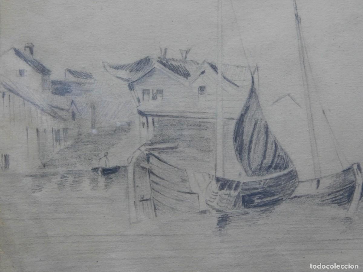 Otros objetos de arte: DIBUJO A L&Aacute;PIZ - MARINA - Foto 3