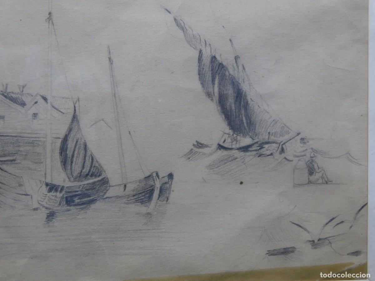 Otros objetos de arte: DIBUJO A L&Aacute;PIZ - MARINA - Foto 4