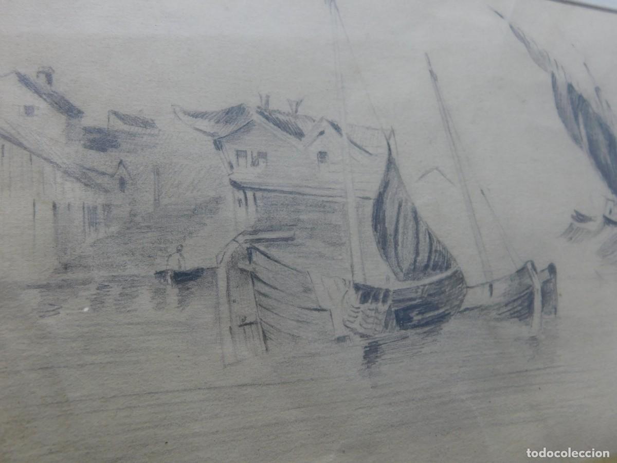 Otros objetos de arte: DIBUJO A L&Aacute;PIZ - MARINA - Foto 5