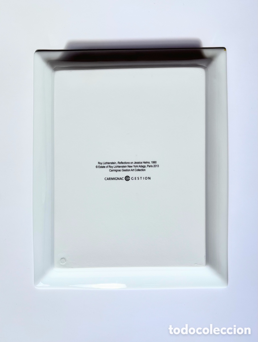 Otros objetos de arte: Cenicero porcelana Lichtenstein - Foto 7