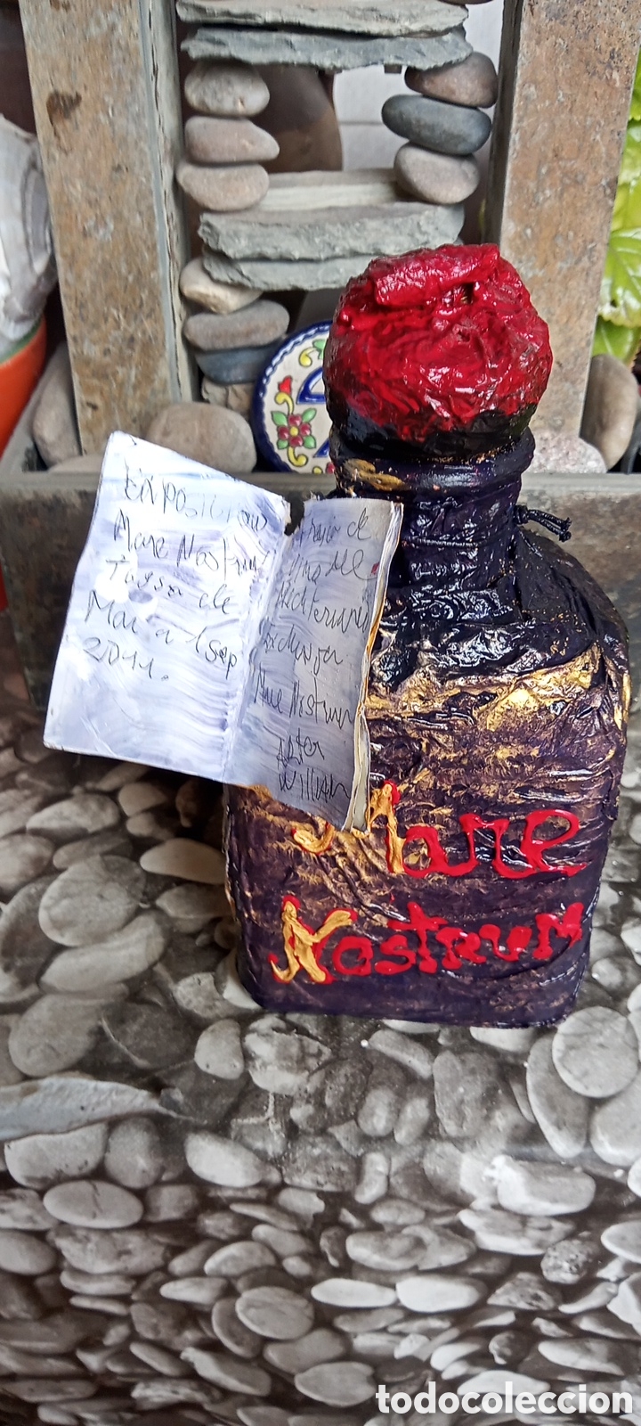 Otros objetos de arte: Botella Mare Nostrum ( Arte William ) - Foto 3