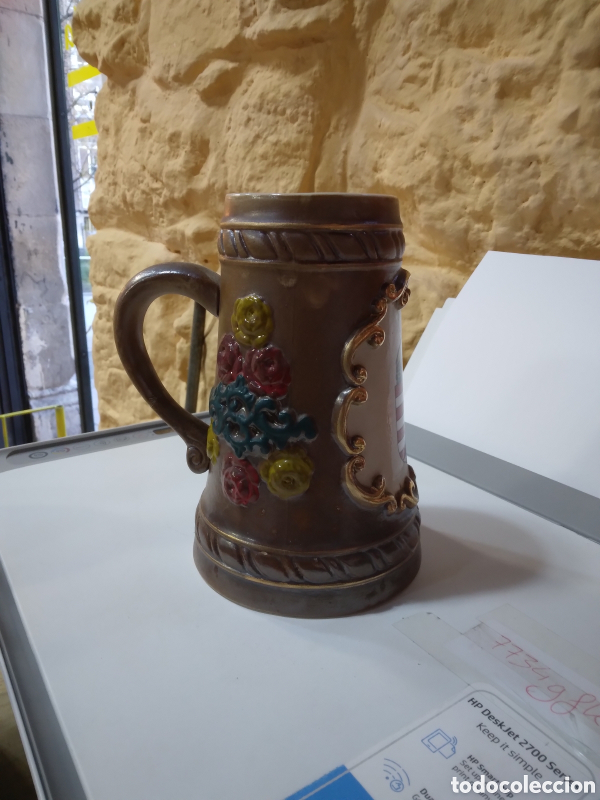 Otros objetos de arte: Jarra de cerveza Hungr&iacute;a - Foto 2