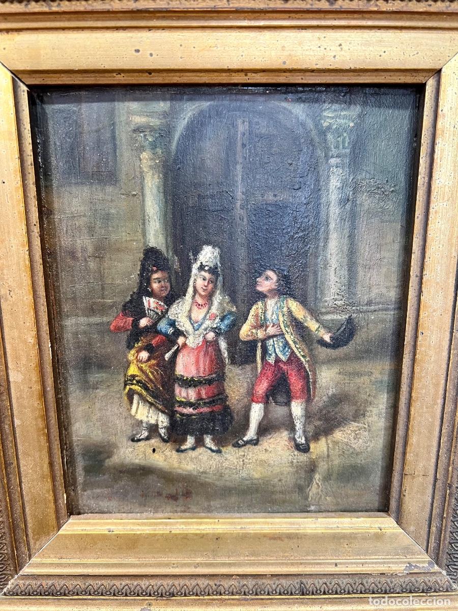 Otros objetos de arte: - CUADRO OLEO SOBRE TABLA - Foto 2