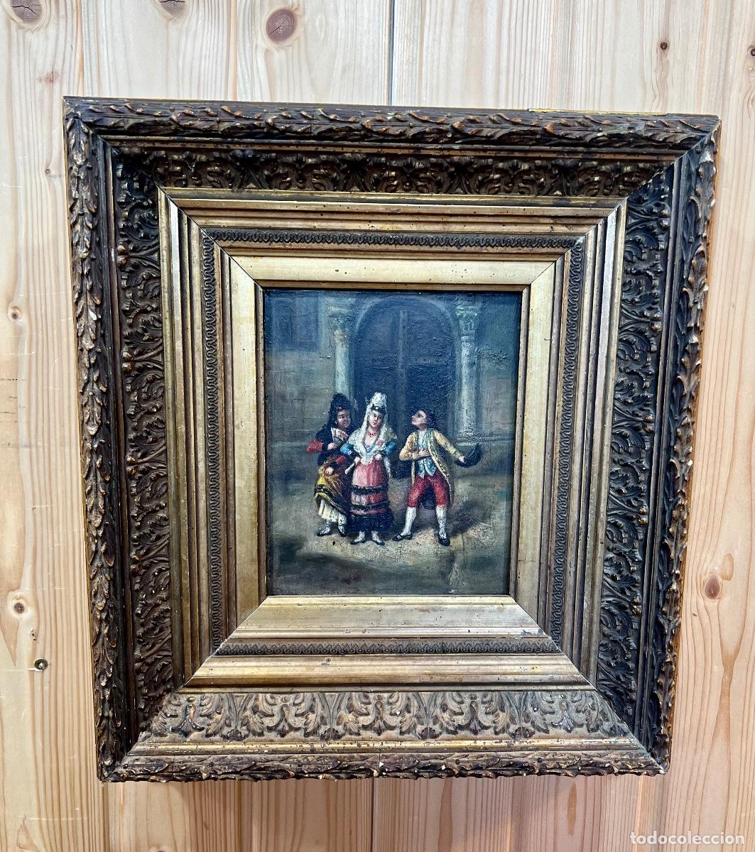 Otros objetos de arte: - CUADRO OLEO SOBRE TABLA - Foto 1