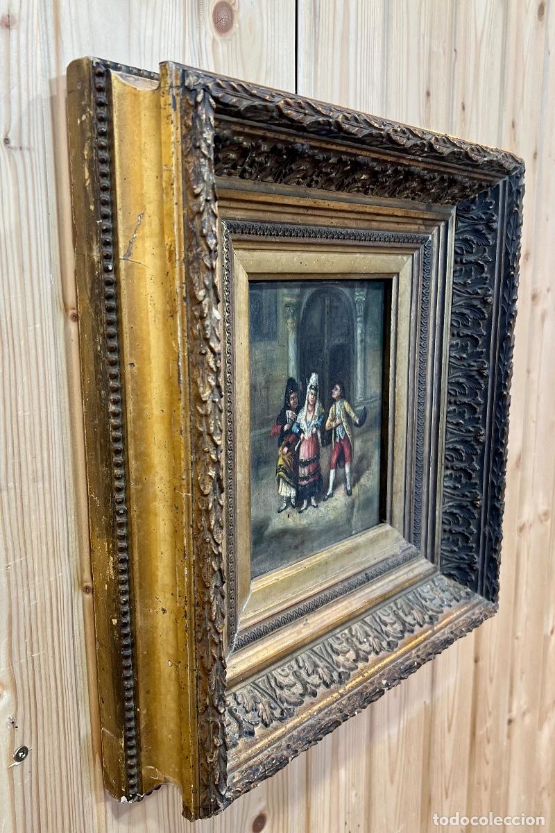 Otros objetos de arte: - CUADRO OLEO SOBRE TABLA - Foto 3