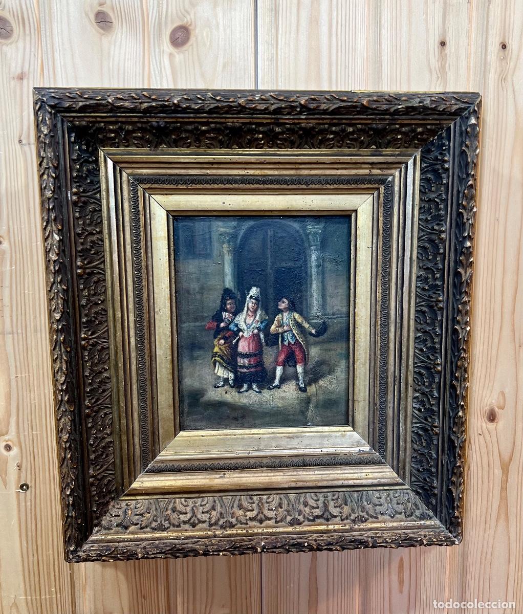 Otros objetos de arte: - CUADRO OLEO SOBRE TABLA - Foto 5