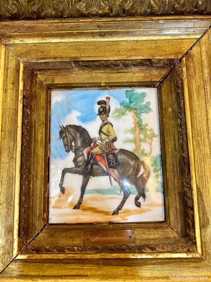 Otros objetos de arte: - ANTIGUO CUADRO ESMALTADO - Foto 2