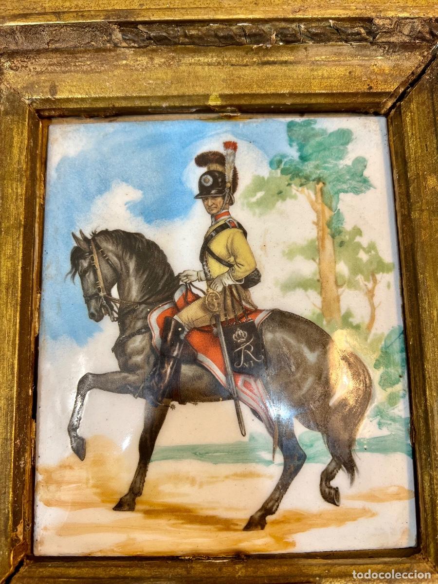 Otros objetos de arte: - ANTIGUO CUADRO ESMALTADO - Foto 3