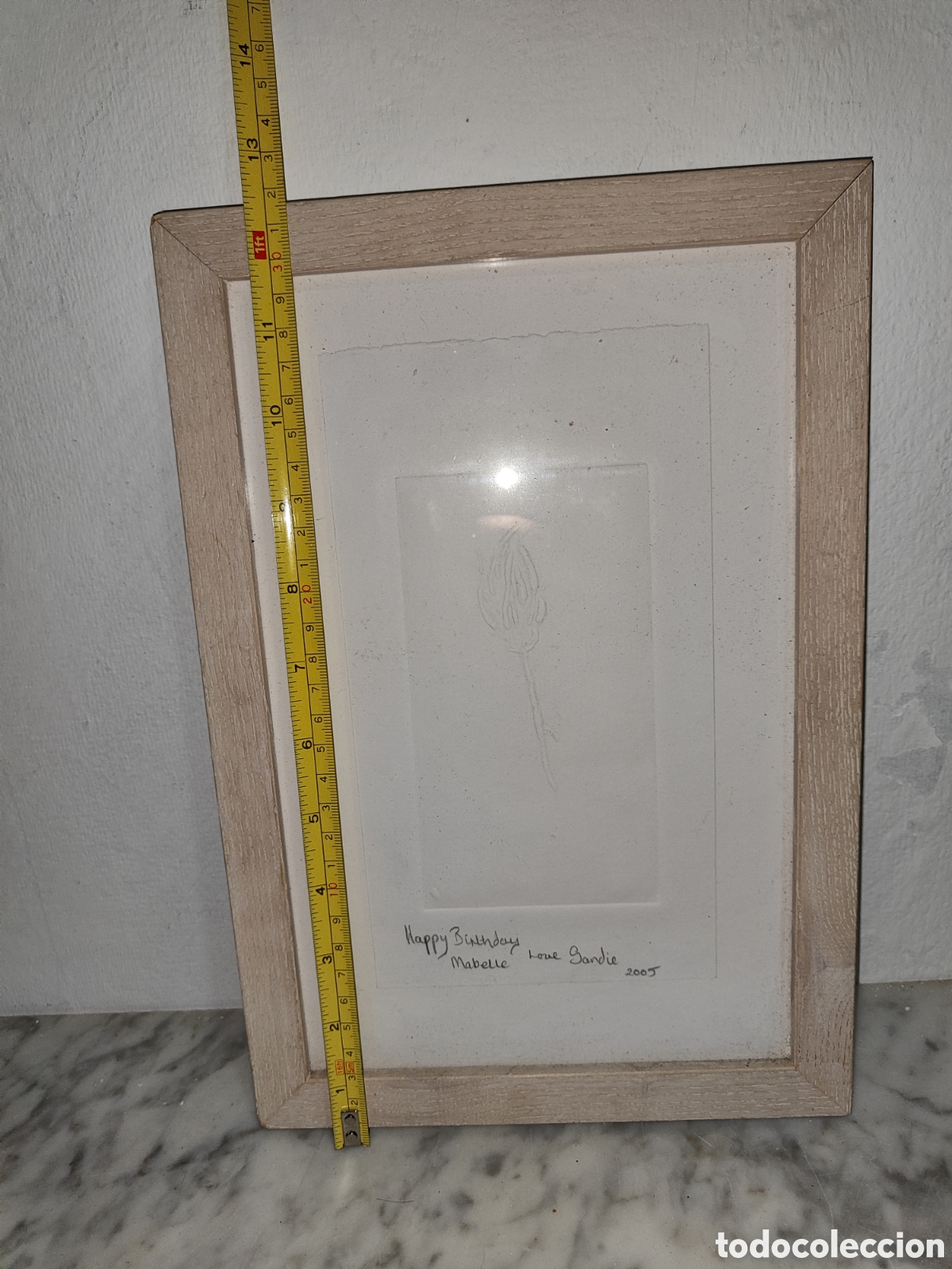 Otros objetos de arte: CUADRO FIRMADO A IDENTIFICAR - Foto 5