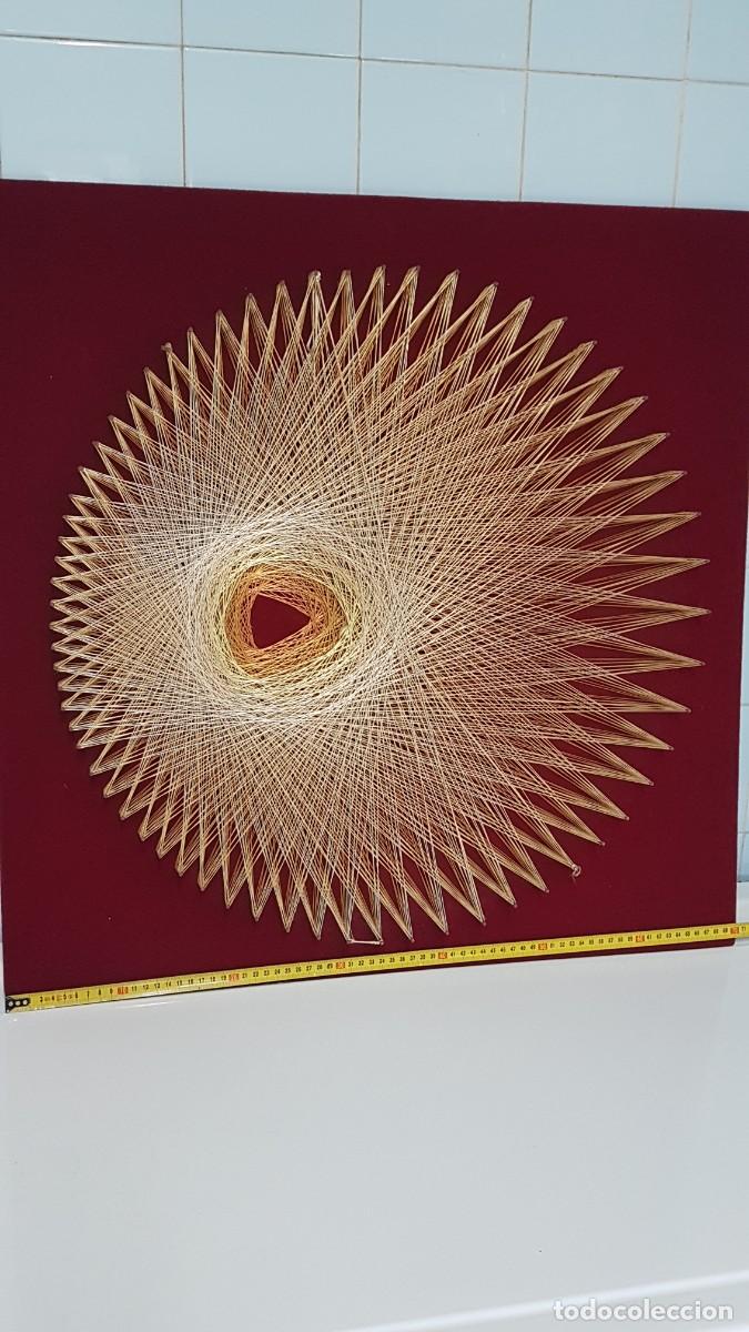Otros objetos de arte: CUADRO GEOMETRICO REALIZADO CON CUERDAS - Foto 7