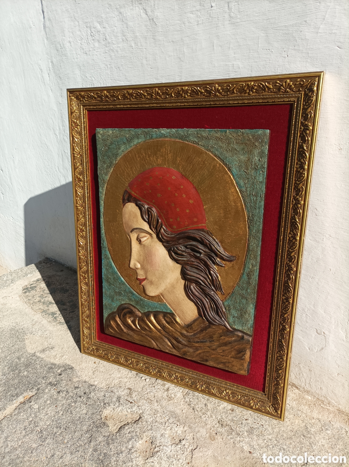 Otros objetos de arte: Relieve en alabastro - Foto 3