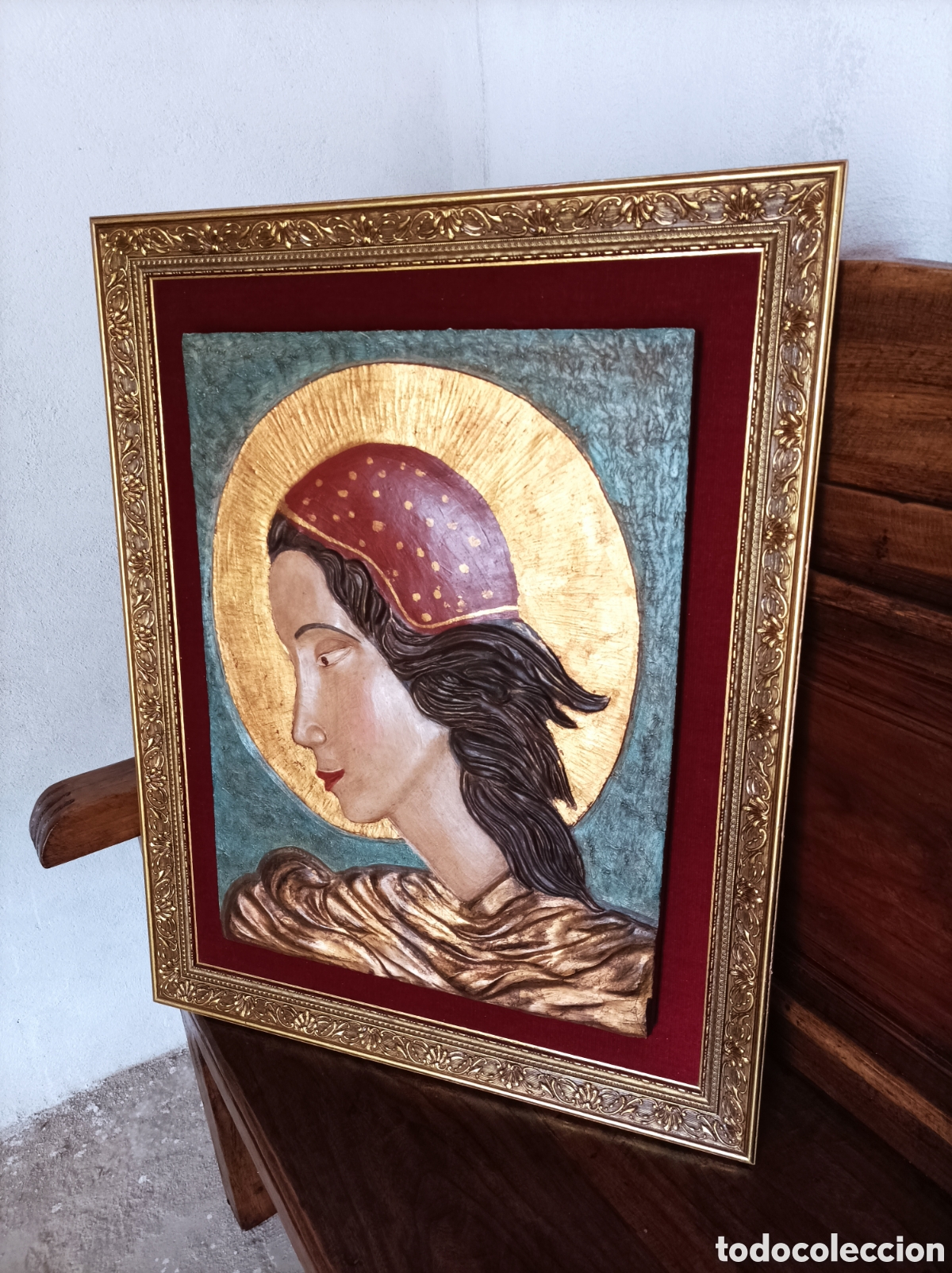 Otros objetos de arte: Relieve en alabastro - Foto 5